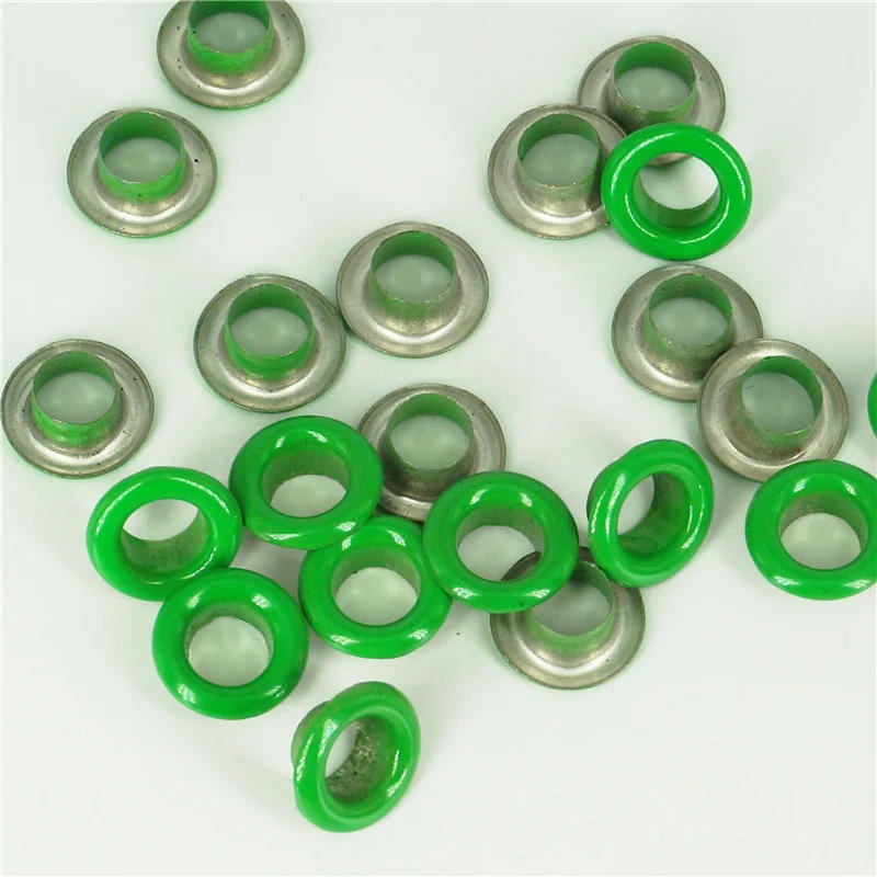 Description Picture 3 of item100pcs 10 colors selected Scrapbook Eyelets Inner Hole 5mm Metal eyelets For Scrapbooking garment clothes eyelets,Apparel Sewing