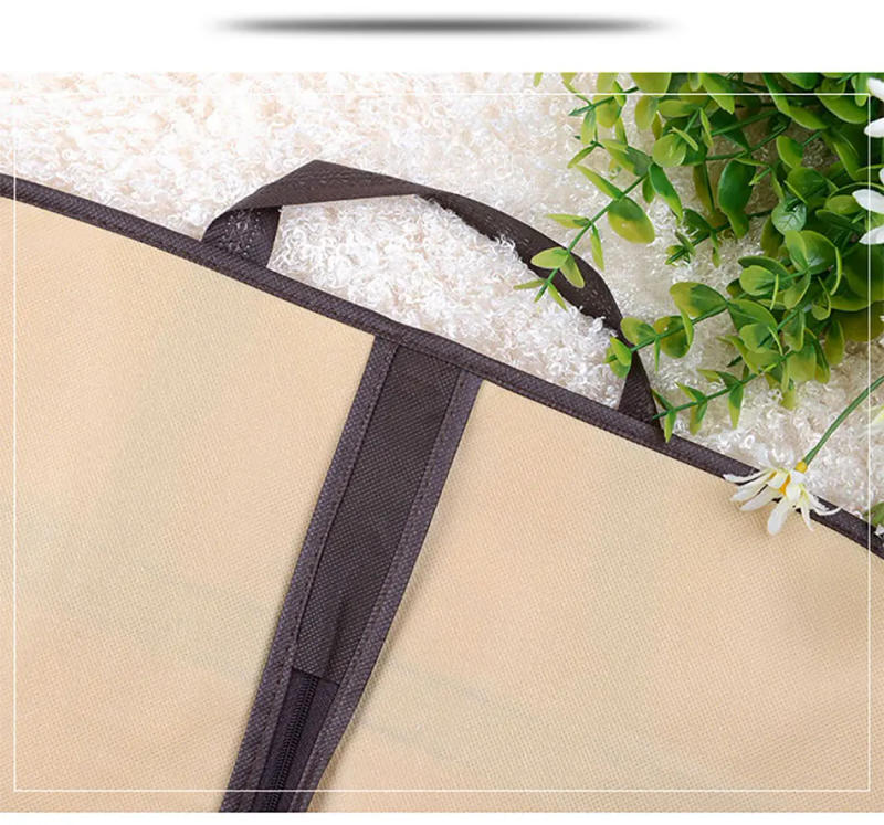 Description Picture 3 of itemSuit Dust Cover Portable Travel Business Folding Hanging Garment Bag for Home Household Clothes Protector Case LT001