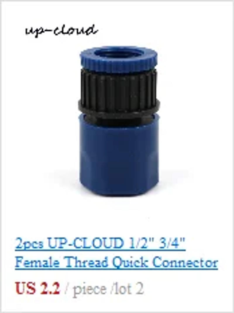 Description Picture 6 of item5pcs 4/7mm Hose Garden Quick Connector Tap Adapter Garden Micro Drip Irrigation Watering Inner diameter 4mm Pipe Joint