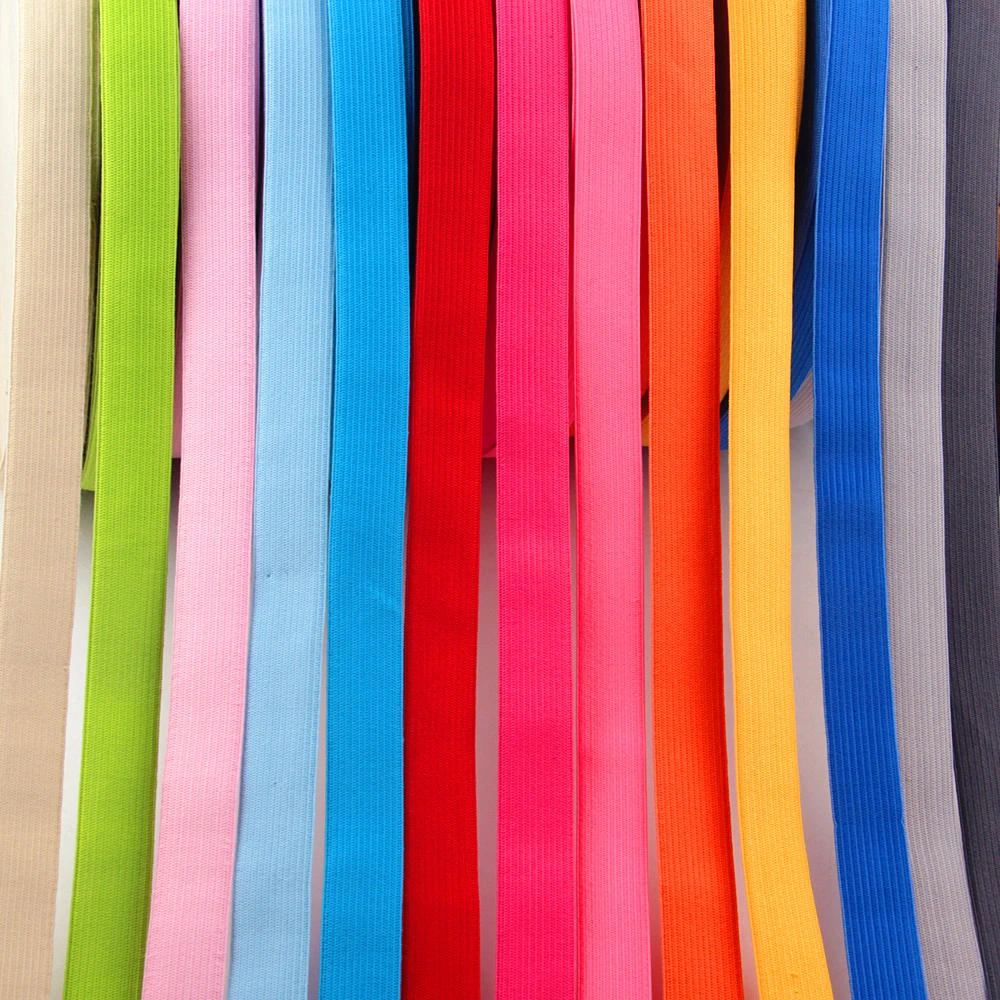 Description Picture 4 of item20mm Colorful High-elastic Elastic Bands Rope Rubber Band 2cm Spandex Ribbon Sewing Lace Trim Waist Band Garment Accessory