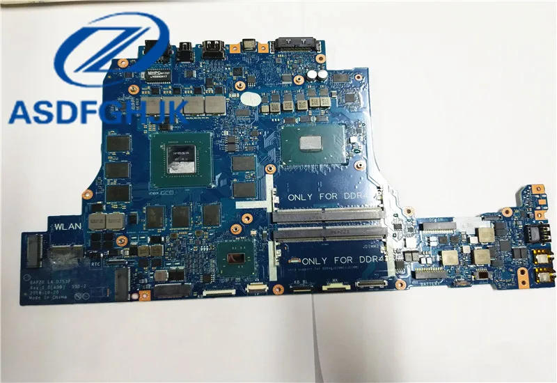 Description Picture 2 of itemLA-D753P Original For Alienware 17 R4 Laptop Motherboard i7-7820HK I7-6820HK GTX1080M-8G 0D91R7 030T2J  100% tested