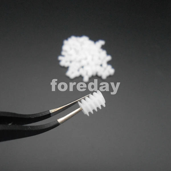 Description Picture 3 of item20PCS Worm reduction gear 6*7mm hole 0.5M Aperture : 2mm 1.95mm D= 6mm DIY plastic gears 6MMX7MM (6.5MM) 0.5 Modulus *FD619X20
