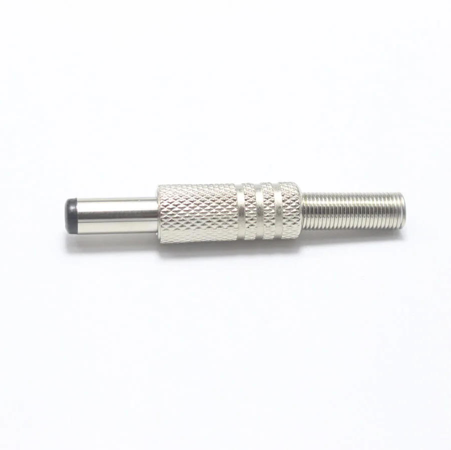Description Picture 4 of item1pcs 5.5*2.5mm DC Power Plug 5.5mm * 2.5mm Metal Male Plugs Connector 14mm Long Type Adapter for OD5mm Cable
