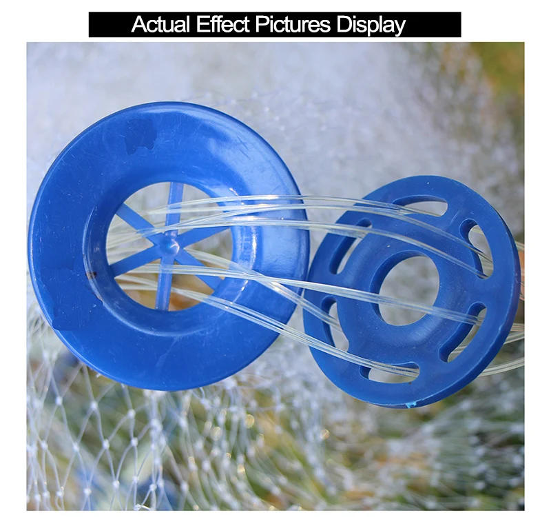 Description Picture 5 of itemLawaia Fish Net Pull Line set American Hand Throwing Net Shrinkable Lines Splitter Transparent net line Fishing Gear Accessories