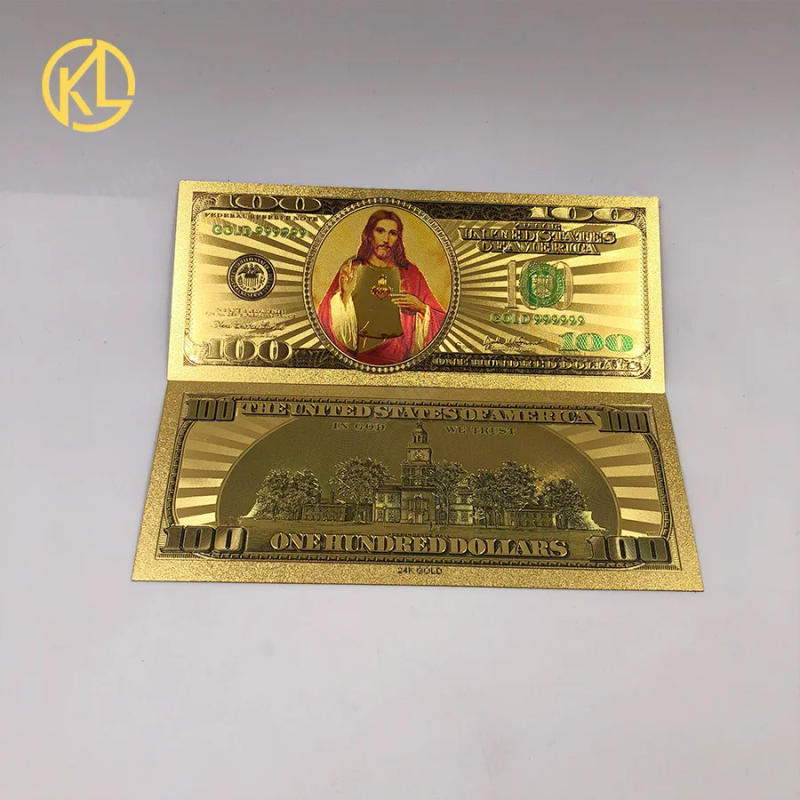 Description Picture 6 of item10pcs More designs 10-1000 PLN Colored Gold Foil Banknote Poland Souvenir Banknotes Zloty Banknote in 24K Gold Plated For Collec