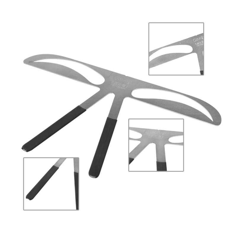 Description Picture 3 of itemMakeup Eyebrow Stencil Ruler Eyebrow Metal Permanent Makeup Tattoo Position Shape Ruler for Beauty Cosmetic DIY Template Tools