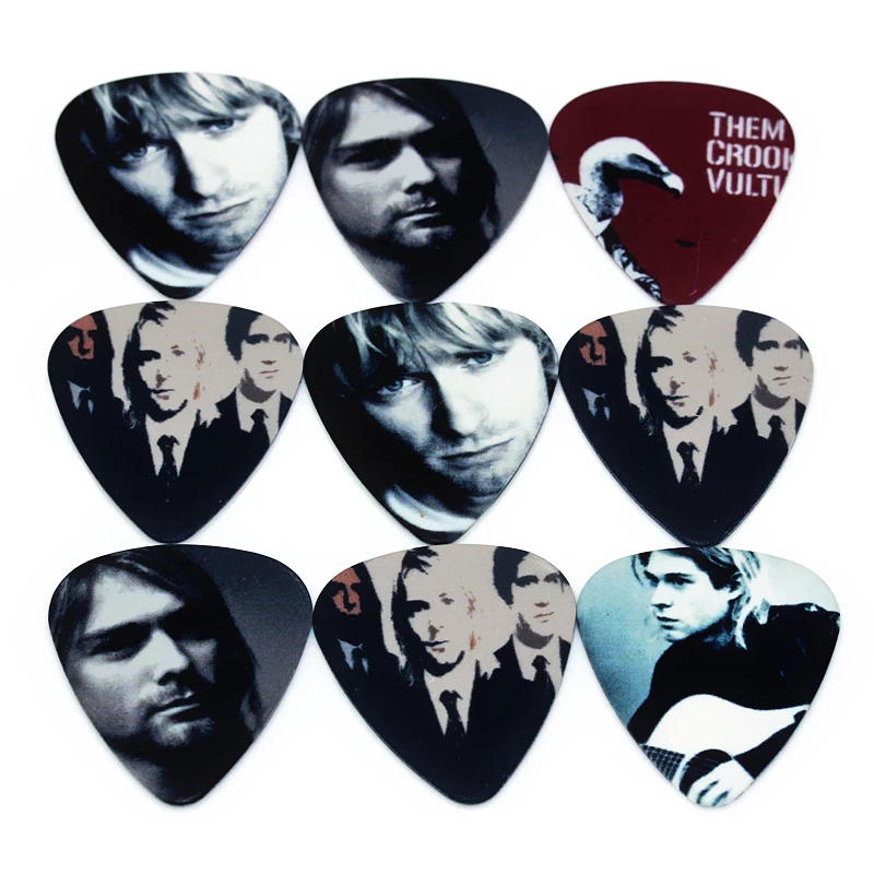 Description Picture 5 of itemSOACH 10pcs 0.71mm guitar picks two side earrings pick DIY design guitar accessories pick guitar picks guitar strap