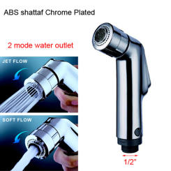 Double Mode Sprayer ABS hand held toilet bidet shattaf spray factory sale toilet shower PL010