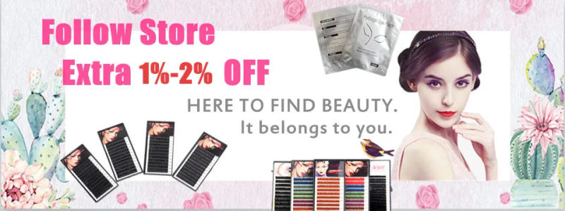 Description Picture 2 of itemAll Size Individual Eyelash Extension BCD Curl High Quality False Mink Lash Classical False Eyelash Extension Cilia