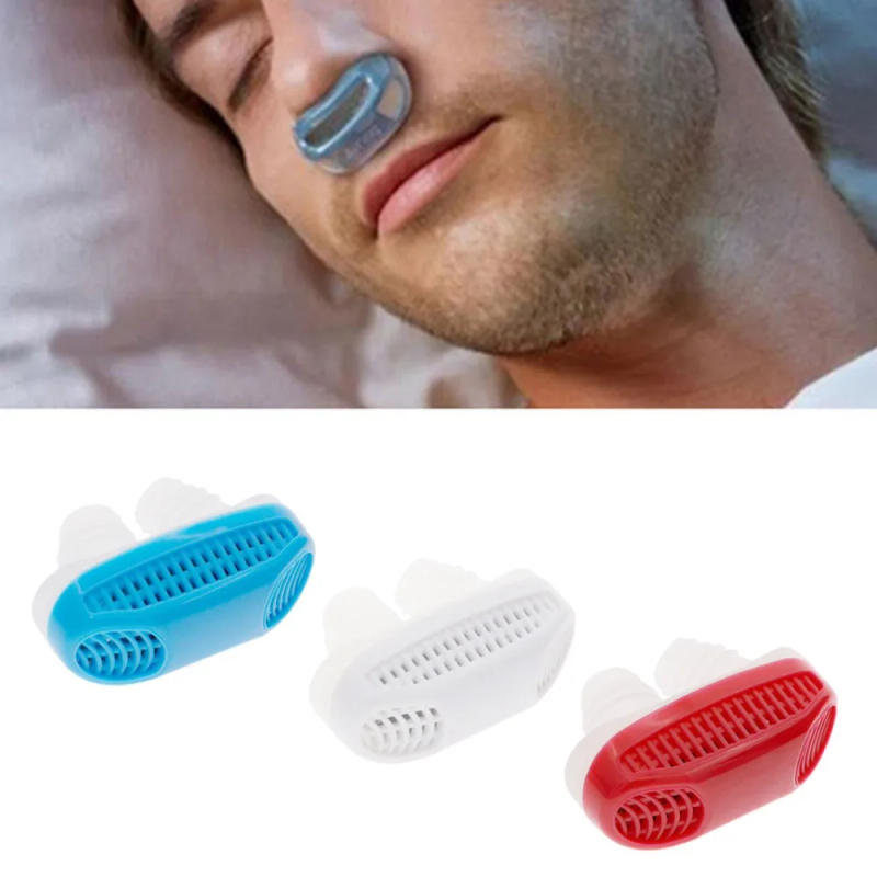 Description Picture 2 of itemRelieve Snoring Nose Snore Stopping Breathing Apparatus Guard Sleeping Aid Mini Snoring Device Anti Snore Silicone Cpap Mask