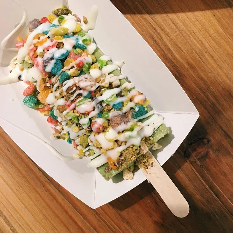 Description Picture 3 of itemLeeseph Craft Sticks Ice Cream Sticks Wooden Popsicle Stick 11.4cm Length Treat Ice Pop For Beverage Resin Mold Handmade Tools