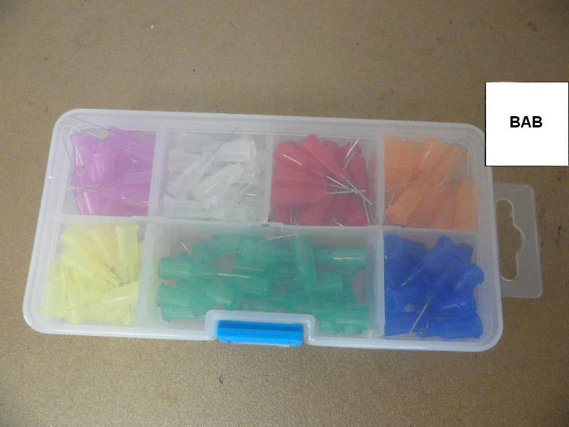 Description Picture 5 of item140PCS assorted 1/2-inch luer lock End S.S. precision dispensing Tip|(22G,23G,25G,27G,30G,32G,34G)*20|Dispense Tip set with case