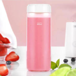 400ML Multifunctional Electric Cup-Shape Juicer Mini Mixer Portable Blender Vegetables fruit Squeezers Reamers Bottle