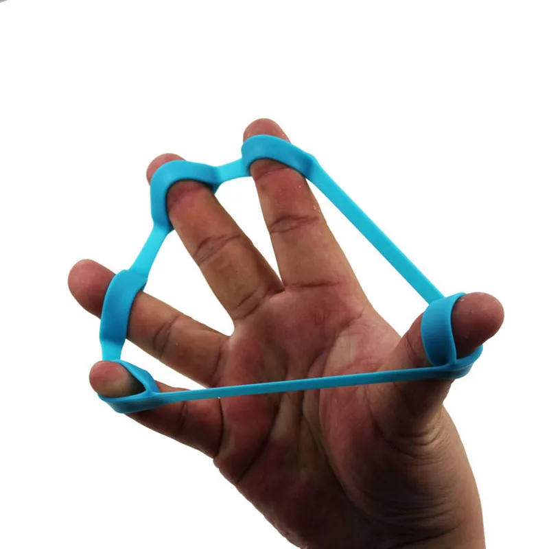 Description Picture 6 of itemHand Gripper Silicone Finger Expander Exercise Hand Grip Wrist Strength Trainer Finger Exerciser Resistance Bands Fitness