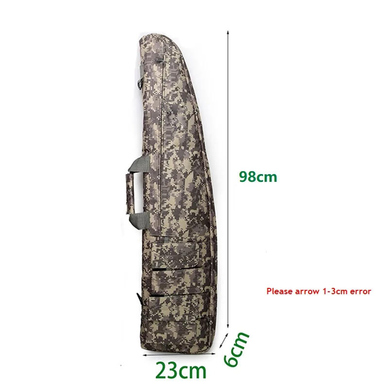 Description Picture 4 of itemOutdoor Waterproof Tactical Heavy Duty Rifle Bag Padded 100cm Storage Gun Bag Case Backpack Combat Airsoft Hunting Accessories