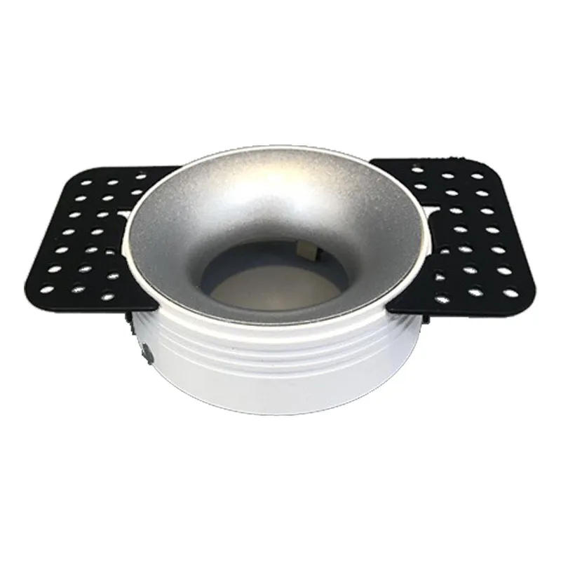 Description Picture 5 of itemRound Recessed Ceiling Mount Downlight Frame Bracket LED MR16/GU10 Lamp Socket Holder Base Rimless Spot Lighting Fitting Fixture