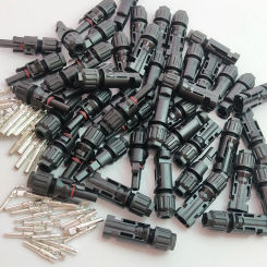 Free shipping 10 20 50 100 Pairs Solar Connector male female 30A Solar Panel Branch Connectors for PV Cable 2.5/4/6mm2