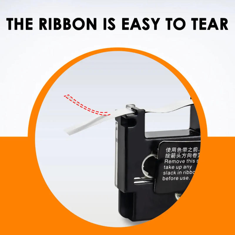 Description Picture 3 of item18 Colors 6/9/12mm for Casio Label XR12WE XR9WE XR6WE Printer Ribbon Replacement for Casio KL-120 KL-60 KL-820 Labeling Machine