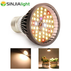 40W LED Grow Light Full Spectrum PAR Led Fitolamp 56LEDs Plant Growing Bulb Lighting for Flowers Seeds Plants Growbox