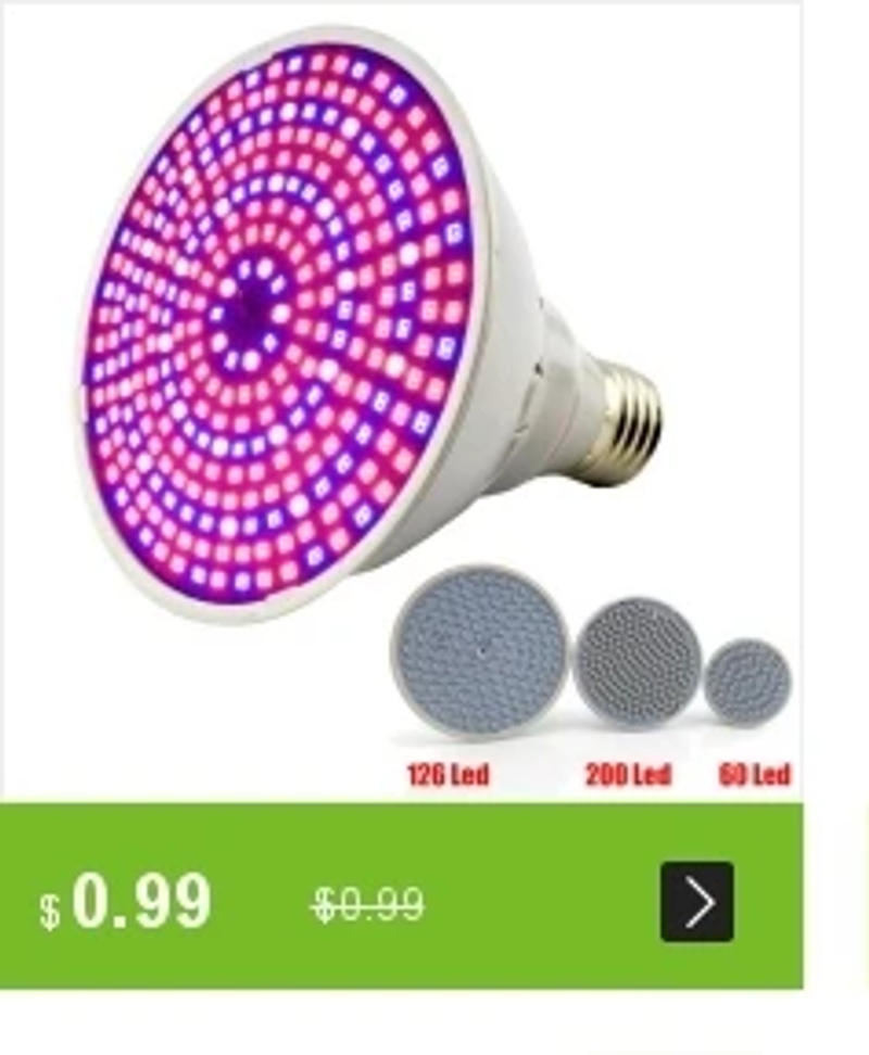 Description Picture 3 of item18 LED Grow Light 360 Degrees Flexible Lamp Holder Clip Plant Flower Light For Hydroponic Indoor Plant Bulb Greenhouse planter