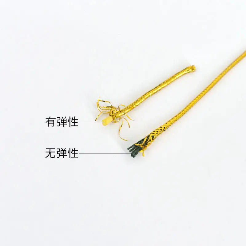 Description Picture 3 of item5 Yards 1.5mm Colourful Round High Elastic Rubber Band Elastic String Label Line Garment Trousers DIY Sewing Accessories