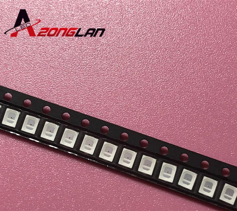 Description Picture 2 of item100PCS 12-20LM 2835 Red SMD LED 0.2W high bright light emitting diode chip leds 620-625NM PLCC-2 60Ma SMD/SMT 3528 Red