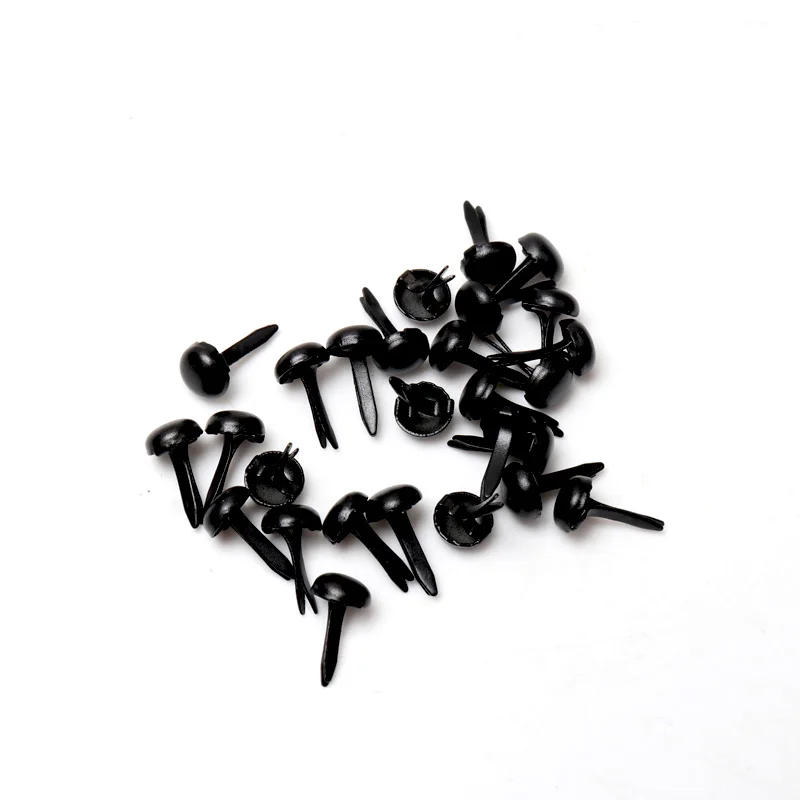 Description Picture 6 of item100pcs Mixed Multicolor Round Metal Studs Brads Embellishment Fastener Brads Metal Studs Crafts DIY and Spikes cp1114