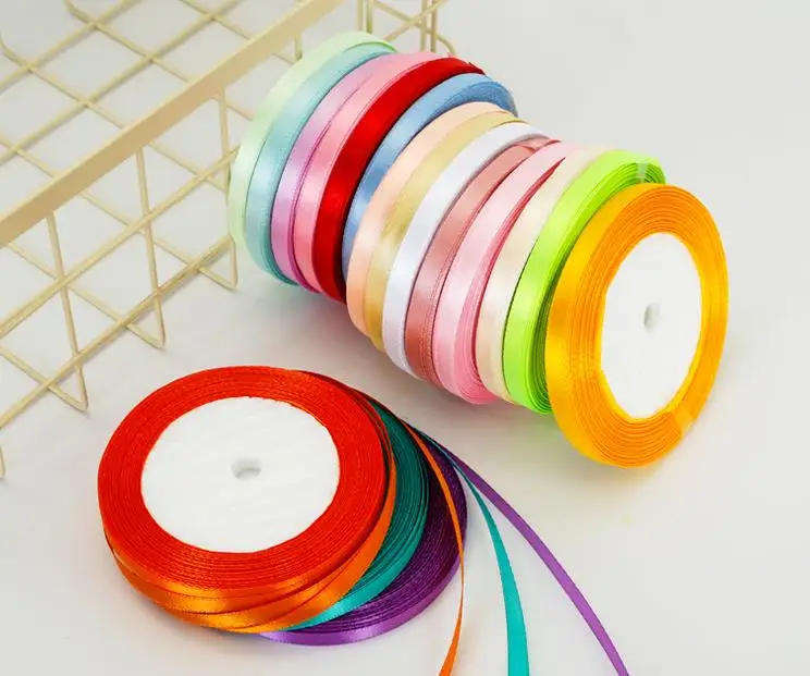 Description Picture 5 of item25yards/Roll 40mm Satin Ribbons for Wedding Birthday Party Gift Wrapping Christmas Halloween Festival Supplies DIY Crafts Ribbon
