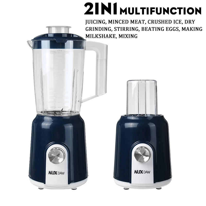 Description Picture 5 of item2-in-1 1.5L High Power Blender Mixer Electric Juicer Machine Smoothie Blender Food Processor Personal Juice Blender Cup