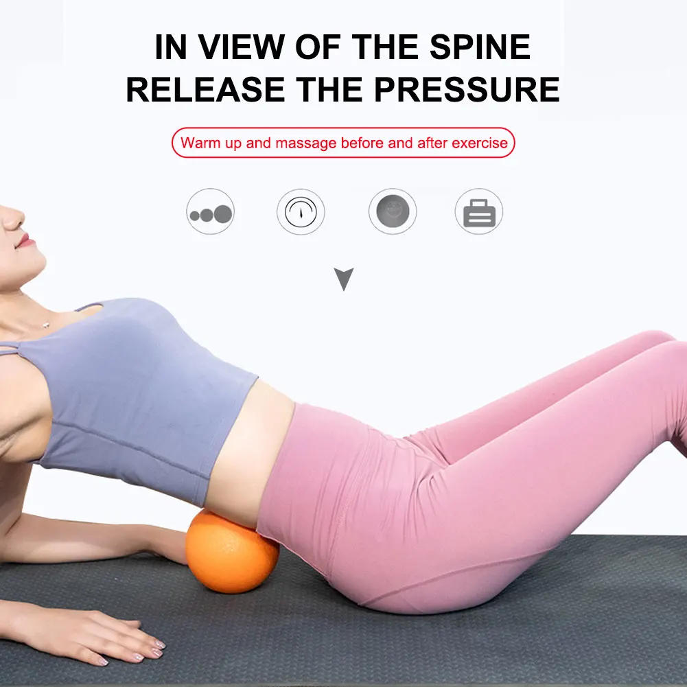 Description Picture 3 of itemEPP Lacrosse Myofascia Ball Peanut Massage Ball High Density Lightweight Fitness Body Fascia Exercise Relieve Pain Yoga Ball