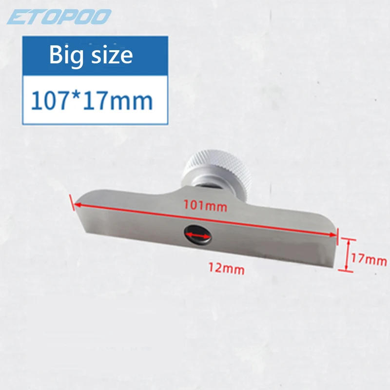 Description Picture 3 of item12.7mm/25.4mm Digital Dial Depth Gage with Harden Alloy Measuring Head Dial Gauges Depth Indicator Measuring Instrument