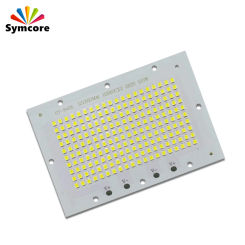 10W 20W 30W 50W 100W 150W LED Chip Lighting Source LED PCB Panel Board Aluminum Plate Base With LEDs DIY For Outdoor Floodlight
