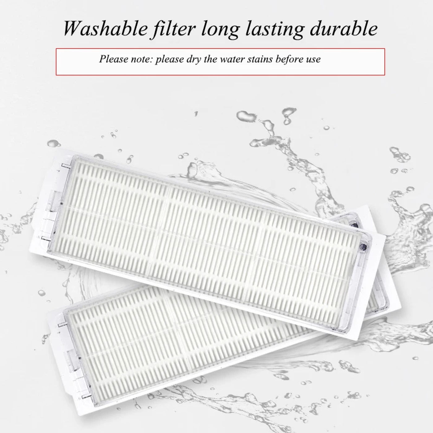 Description Picture 4 of itemMain/Side Brush Hepa Filter Mop Cloth Accessories For Xiaomi Mijia Mop Pro STYTJ02YM/VIOMI V2 PRO/V3 Parts Robot Vacuum Cleaner