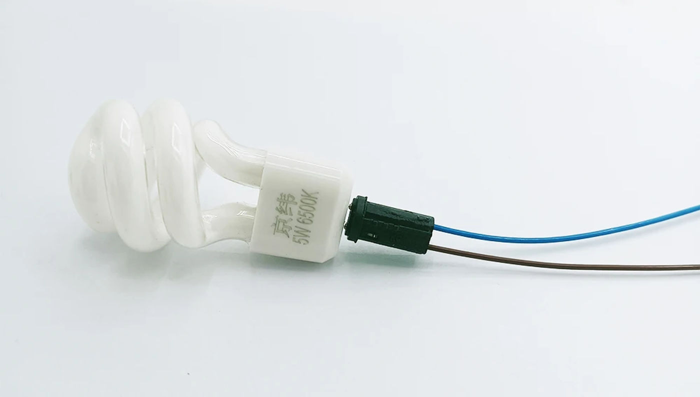 Description Picture 6 of item10pcs/lot G4 LED Plastic Lamp Holder 20cm G4 Lamp Base For 12V G4 LED Crystal Lamp / Halogen Lamp Bead lighting accessories