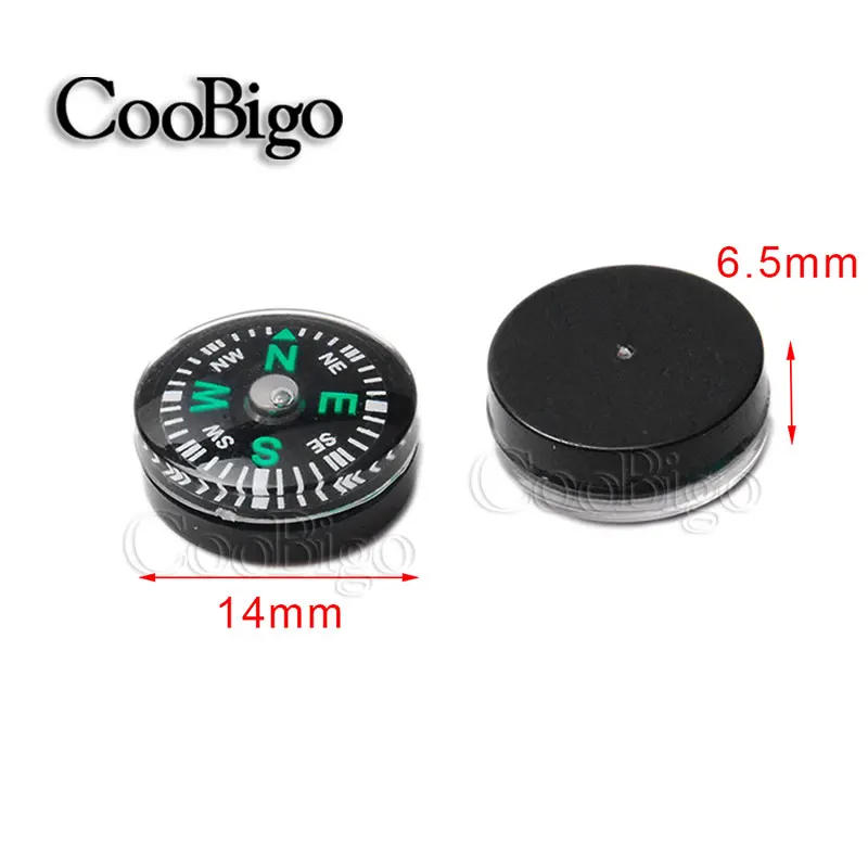 Description Picture 4 of item5pcs Mini Compass Portable Navigation Guide North Decor Backpack Paracord Bracelet Watch Accessories Survival Pocket Tools