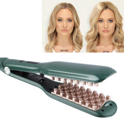 Fast Volumizing Hair Iron Curler Fluffy Styling Tool Corrugated Curling Iron Hair Crimper Wand Waver Volumizing Lattice Iron