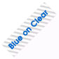 Blue on Clear