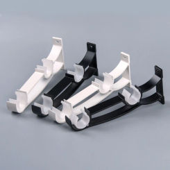 1pc Double Curtain Rod Brackets Window Hardware Holder Home Decor