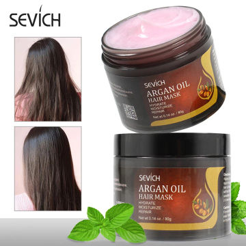 Sevich Natural Hair Treatment Mask 5 Seconds Deep Repair Damage Restore Soft Hair Keratin & Scalp Treatment Hair Condition 80g