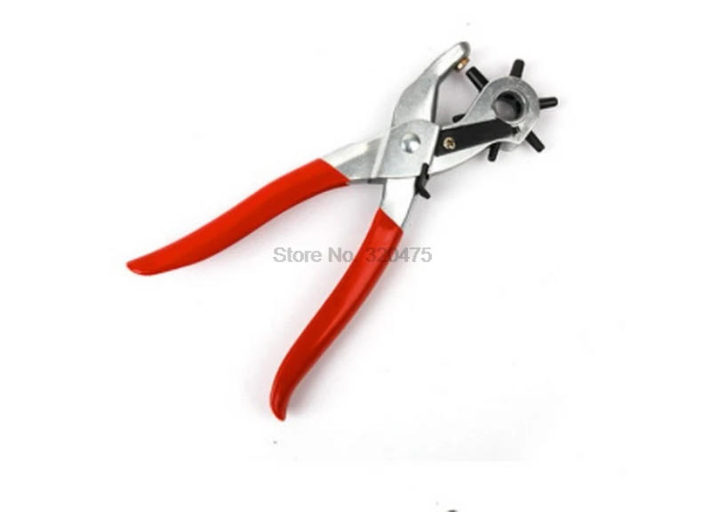 Description Picture 3 of itemDHL 200pcs high quality Leather Belt Hole Punch Plier Eyelet Puncher Revolve Sewing Machine Bag Setter Tool Strap leathercraft