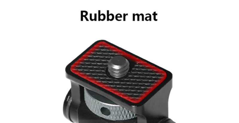 Description Picture 6 of itemTOAZOE DSLR Camera Clamp Swivel and Tilt Adjustable Monitor Mount w/ Cold Shoe Base for Monitor Flash Light DIY Attachment