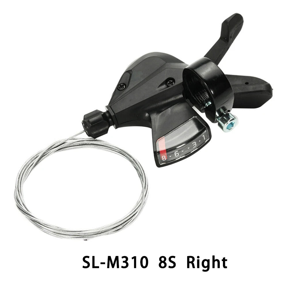 Description Picture 3 of item3x8-Speed Shift Lever Shifter  Right Left Bicycle Derailleur for Acera SL-M310 Mountain Hybrid Bike Bicycle Parts SL-M370 MEGA 9