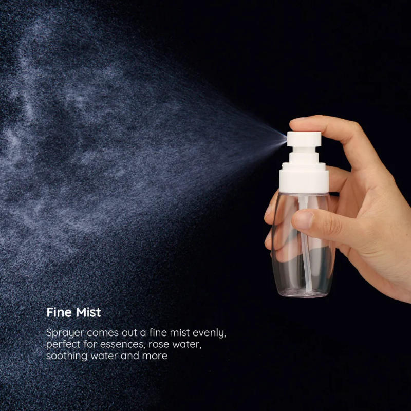 Description Picture 4 of itemSegbeauty 3pcs Continuous Fine Mist Spray Bottle 30ml/60ml/100ml Plastic Sprayer Bottle Airplane Travel Perfume Water Containers