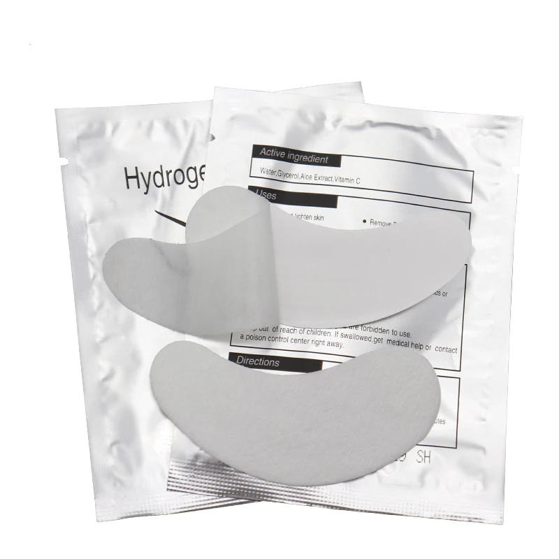 Description Picture 6 of item50/100/200 Pairs Eyelash Pad Gel Hydrogel Eye Patch Grafting Under Eye Paper Sticker Fox Wraps Eyelash Extension Makeup Tools