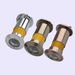 220 HD Anti-peeping Door Viewer 16 26 35mm Matte HD Lens with Cover Metal Cat Eye security for home Door view