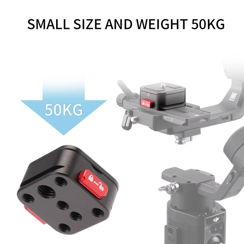 Description Picture 6 of itemFOTGA Quick Release Plate Clamp Camera Tripod Mount Claw Arca QR System Plate Kit for Sony/Nikon/LUMIX DSLR Cameras Accessories