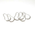 Shower Curtain Rings Metal Shower Curtain Hooks Rings For Bathroom Shower Rods Shower Hooks Shower Rings For Curtain