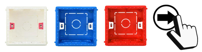 Description Picture 5 of item2 4-PORT USB Charger Socket Power Outlet Wall Socket Electric Wall Charger Adapter Charging 1A-3.5A White Black Plastic Panel