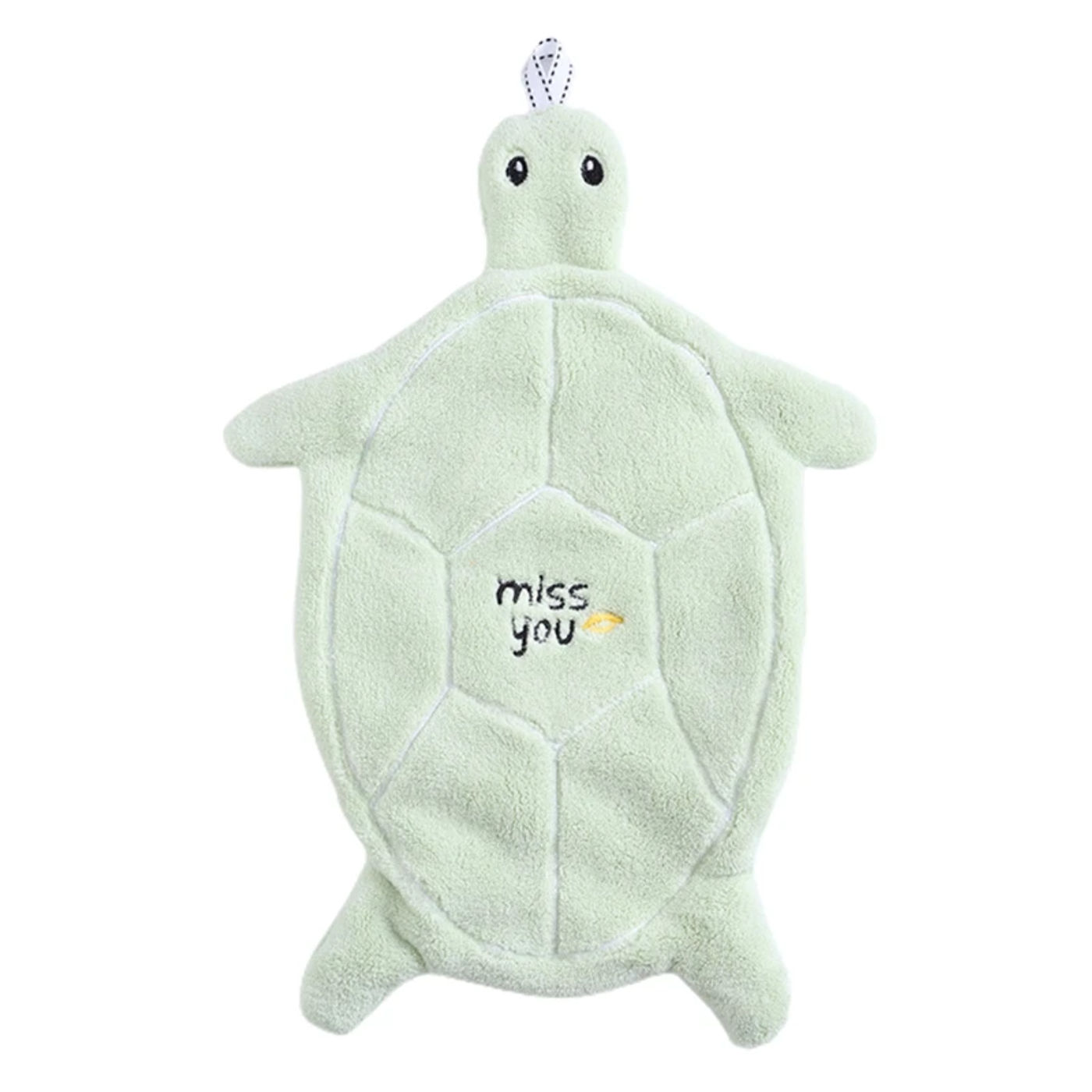 Description Picture 5 of itemCartoon Animal Lovely Duck Wipe Towel Absorbent Hanging Wash Hands Towel Handkerchief Wipe Clean Cloth