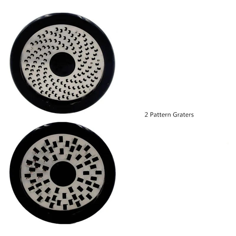 Description Picture 4 of itemABS+Stainless Steel Cheese Grater 2 Pattern Blade Kitchen Gadgets Chocolate Grater DIY Butter Food Mill Cheese Grater Slicer